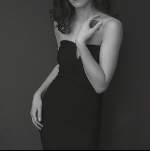 Strapless Black Sheath Dress